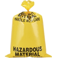 黄色超厚 化学品处理袋