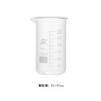 申玻 玻璃高型烧杯