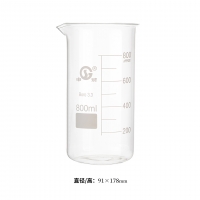 申玻 玻璃高型烧杯