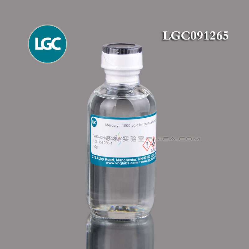 单元素标油 汞Hg 1000 ug/g 50g