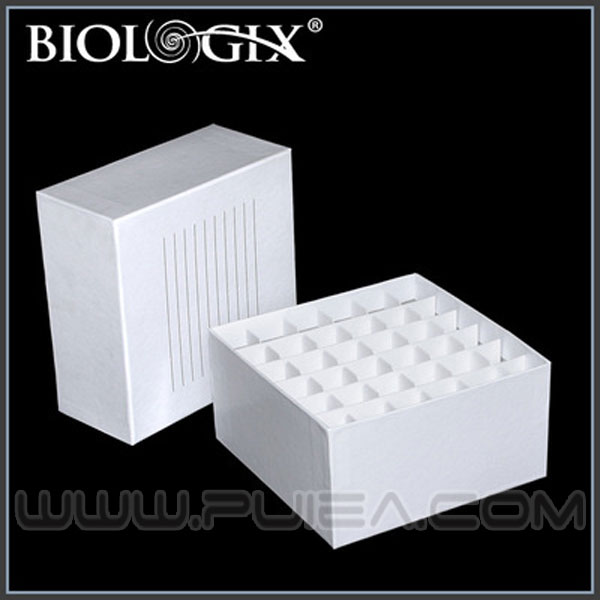 Biologix 纸质冷冻盒（离心管用）