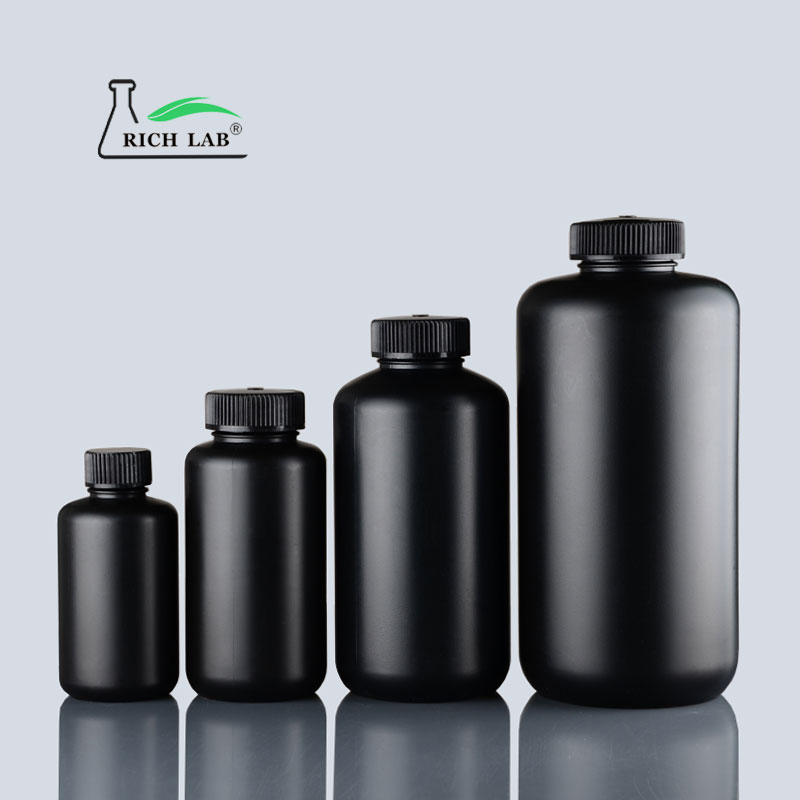 RICH LAB 黑色防紫外线试剂瓶（HDPE小口）