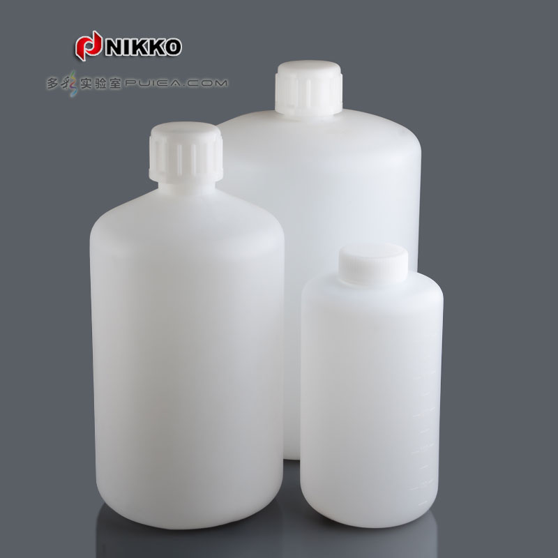 NIKKO 白色小口试剂瓶 （HDPE制）