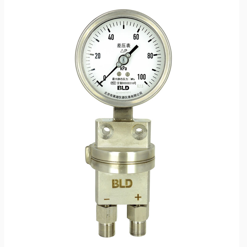 布莱迪 膜片金属测量腔差压表 YCBF