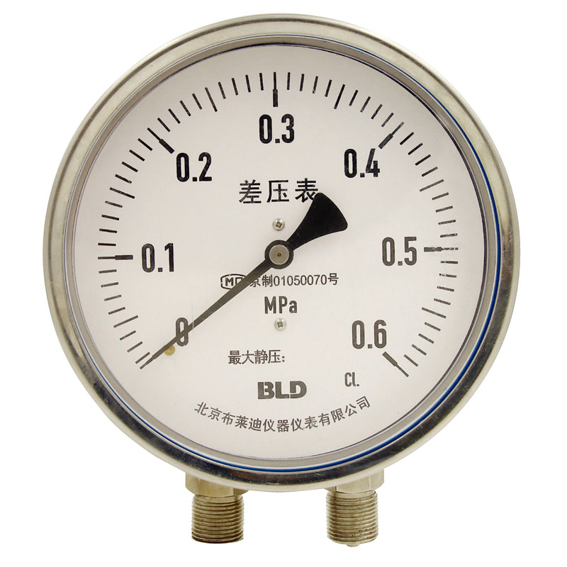 布莱迪 双波纹管差压表