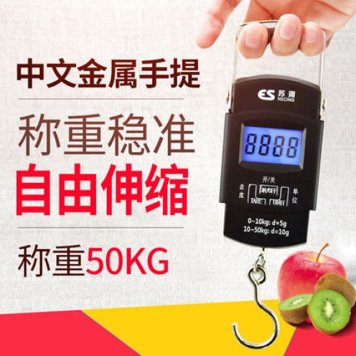苏测 手提电子弹簧秤