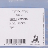 BRAND TipBox吸头盒（空盒）