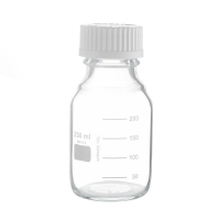 Wheaton 带刻度培养基瓶 Lab45白盖