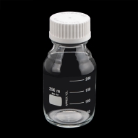 Wheaton 带刻度培养基瓶 Lab45白盖