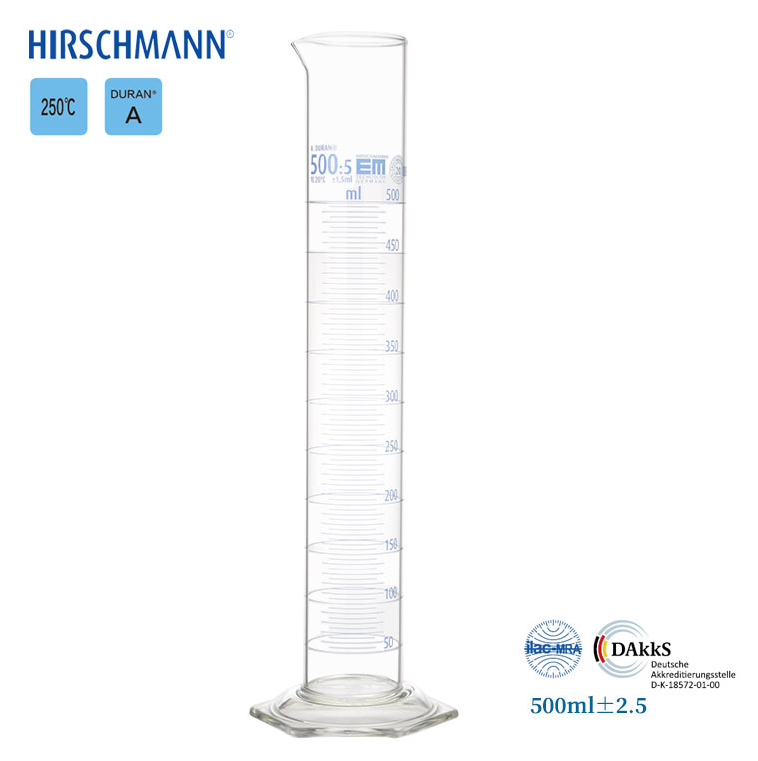 HIRSCHMANN 刻度量筒 DURAN A级