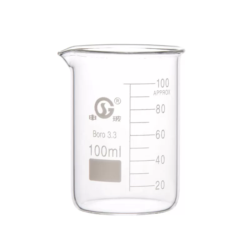 【申玻】玻璃低型烧杯（单只）