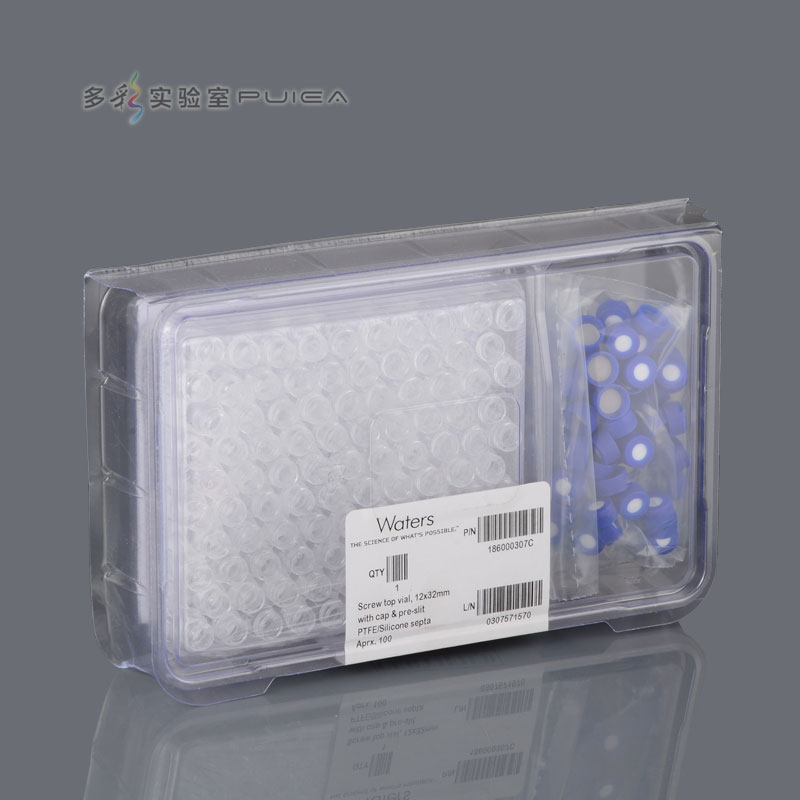 Waters 12×32mm 螺口样品瓶 100/PK